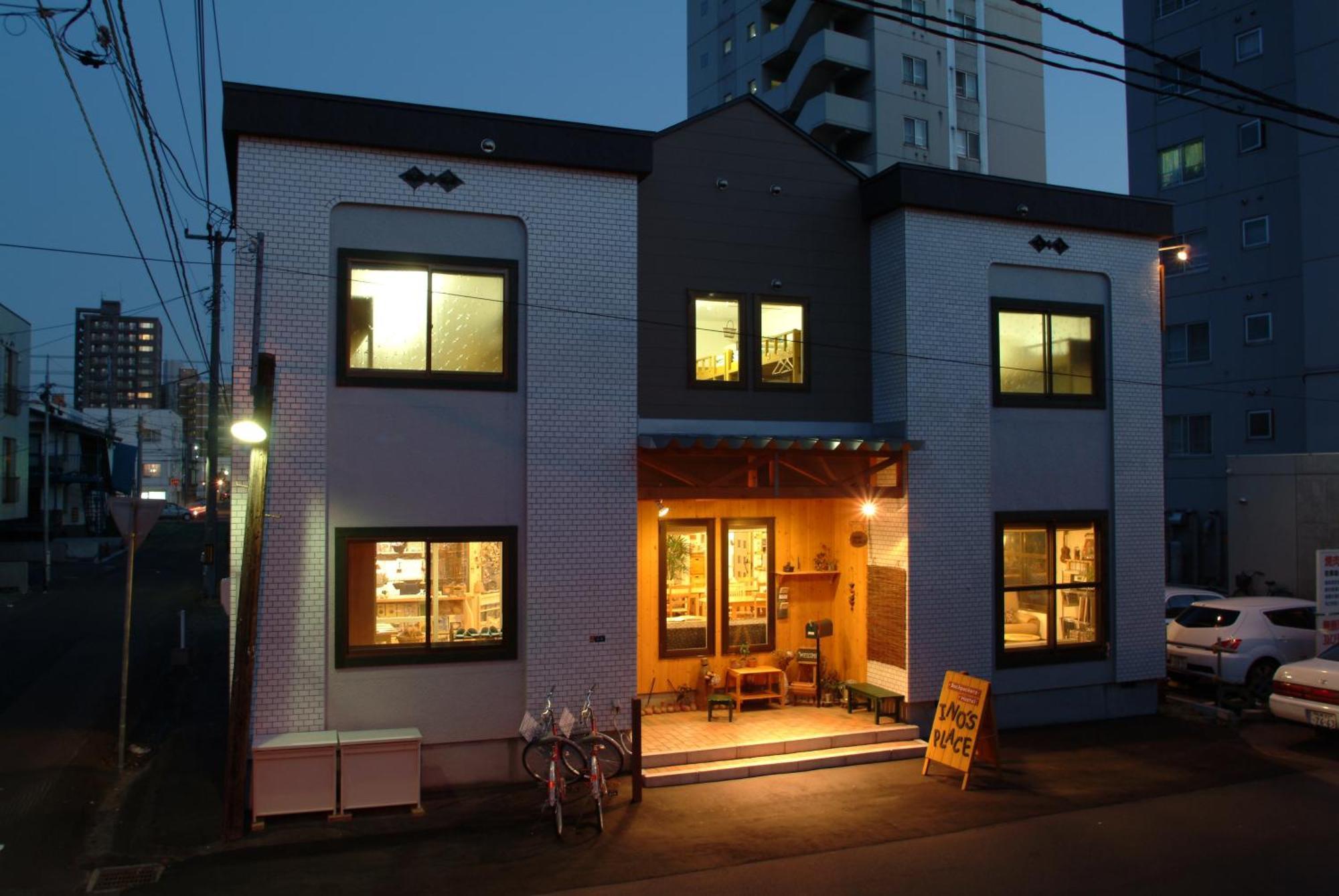 Backpackers Hostel Ino'S Place ซัปโปโร ภายนอก รูปภาพ